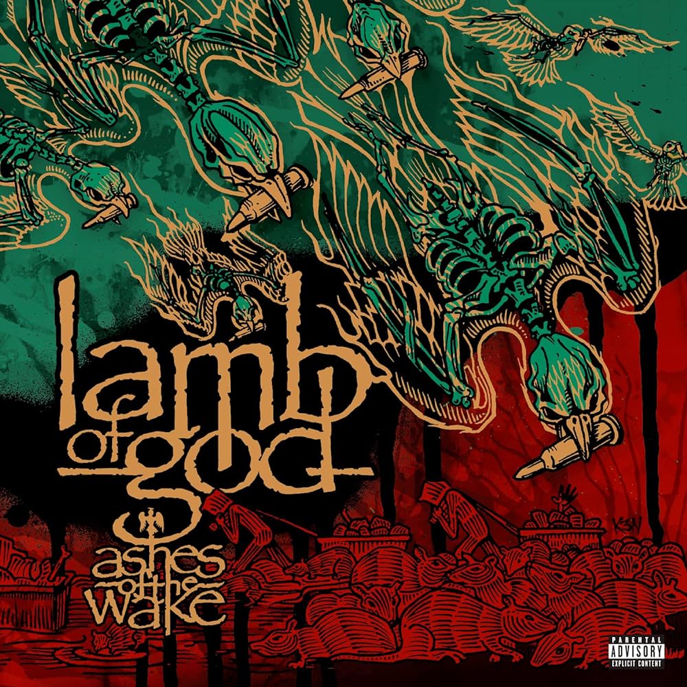 LAMB OF GOD - ASHES OF THE WAKE Vinyl 2xLP