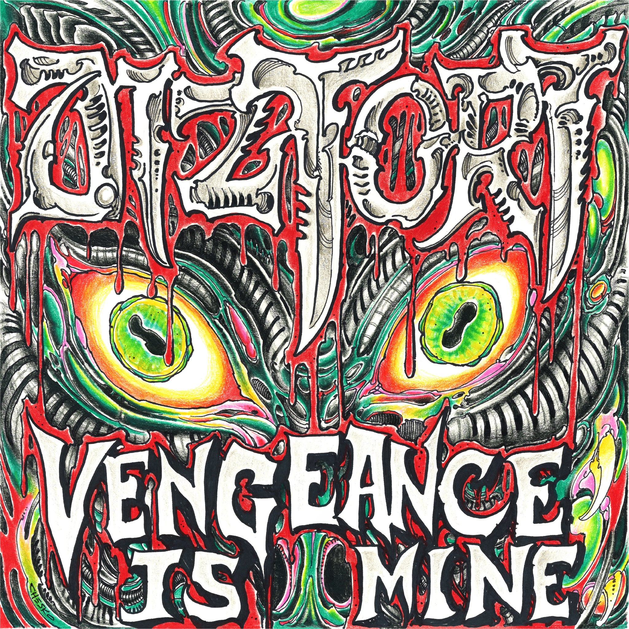 DIZTORT - VENGEANCE IS MINE Vinyl LP
