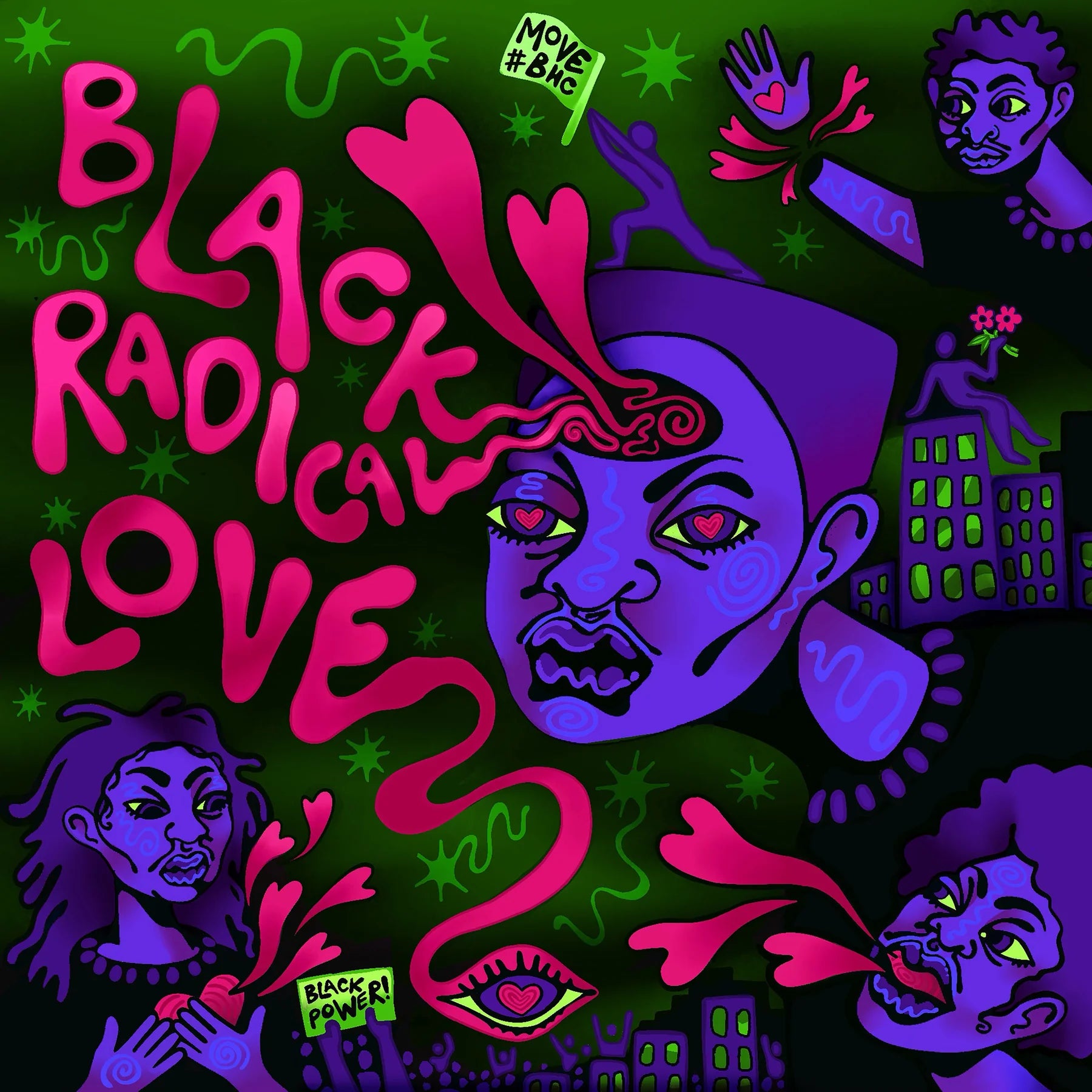 MOVE - BLACK RADICAL LOVE Vinyl LP