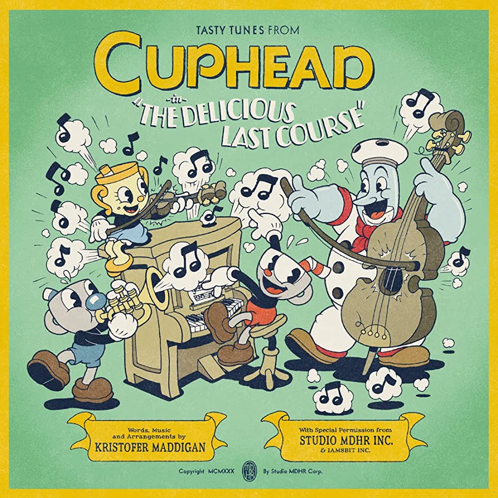 KRISTOFER MADDIGAN - CUPHEAD: THE DELICIOUS LAST COURSE Vinyl 2xLP