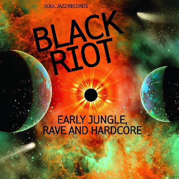 V/A: BLACK RIOT - EARLY JUNGLE, RAVE & HARDCORE Vinyl 2xLP
