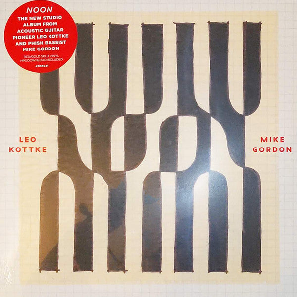 LEO KOTTE + MIKE GORDON - NOON (Red/Gold Split Vinyl) LP