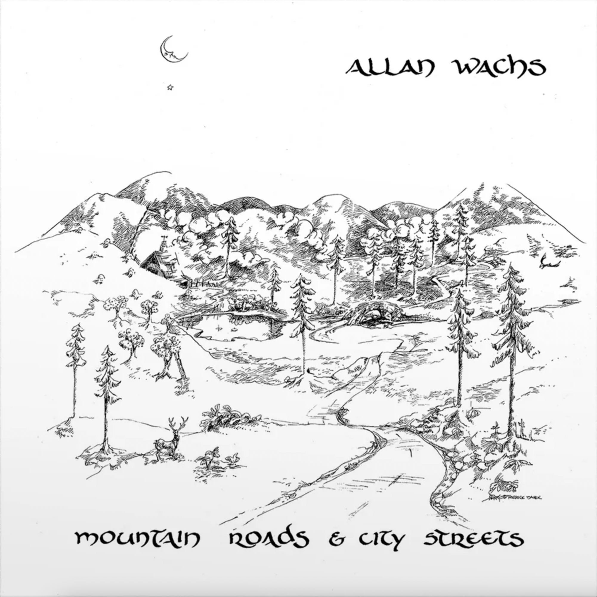 ALLAN WACHS - MOUNTAIN ROADS & CITY STREETS Vinyl LP
