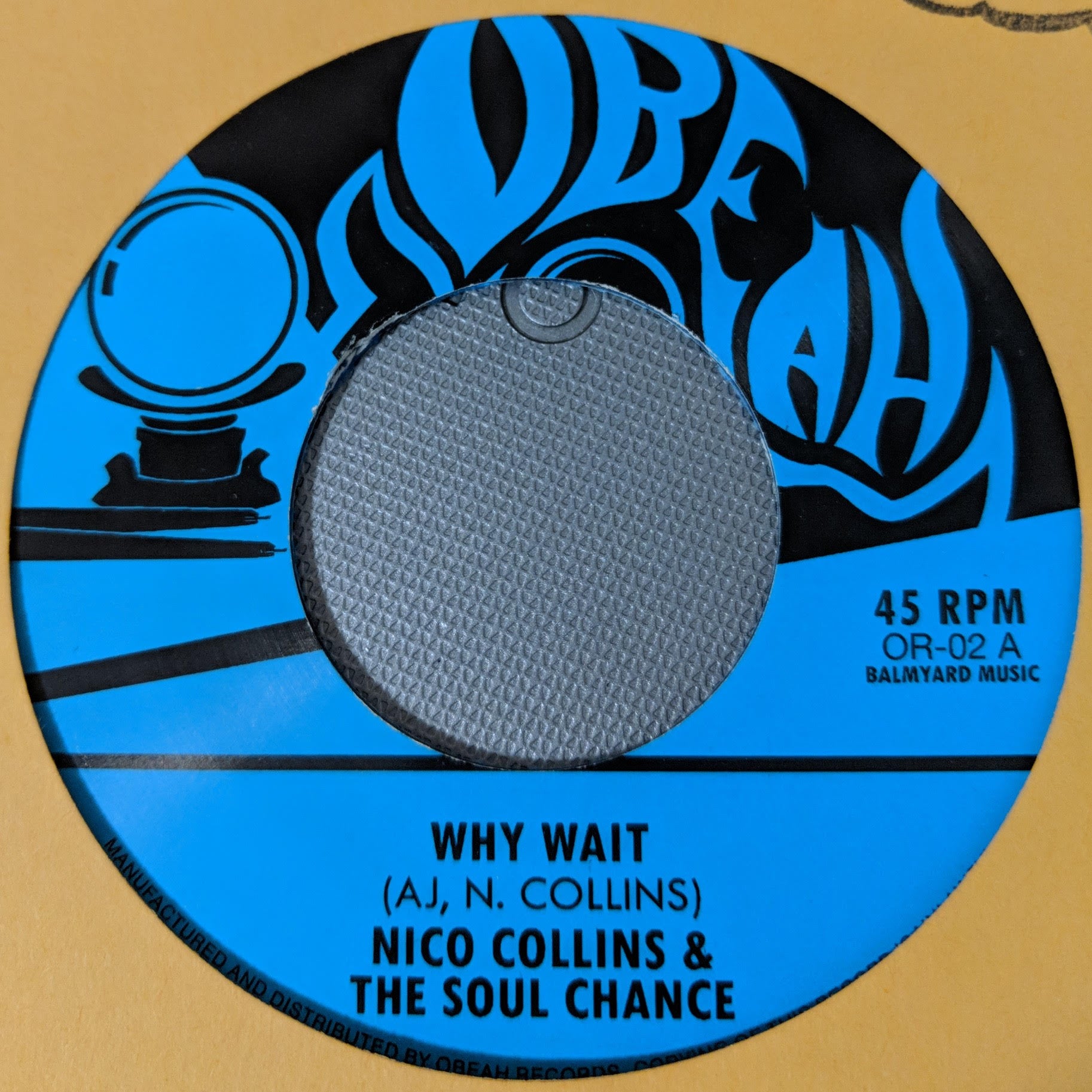 THE SOUL CHANCE - WHY WAIT / WAITING IN THE PARK Vinyl 7"