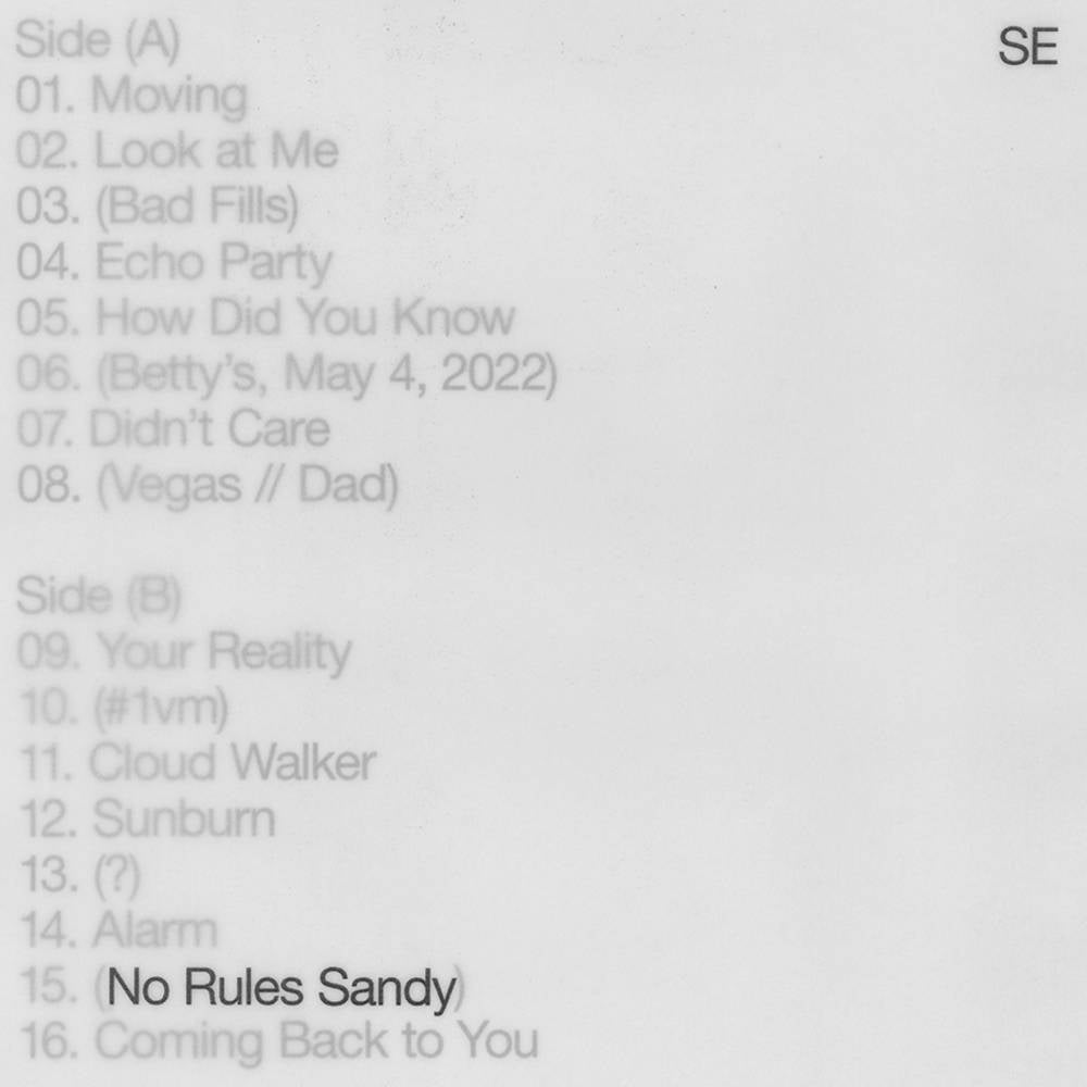 SYLVAN ESSO - NO RULES SANDY Vinyl LP
