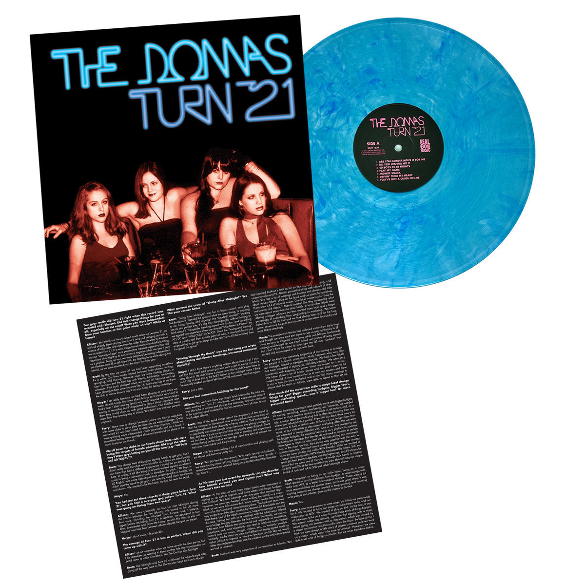 THE DONNAS - TURN 21 Vinyl LP