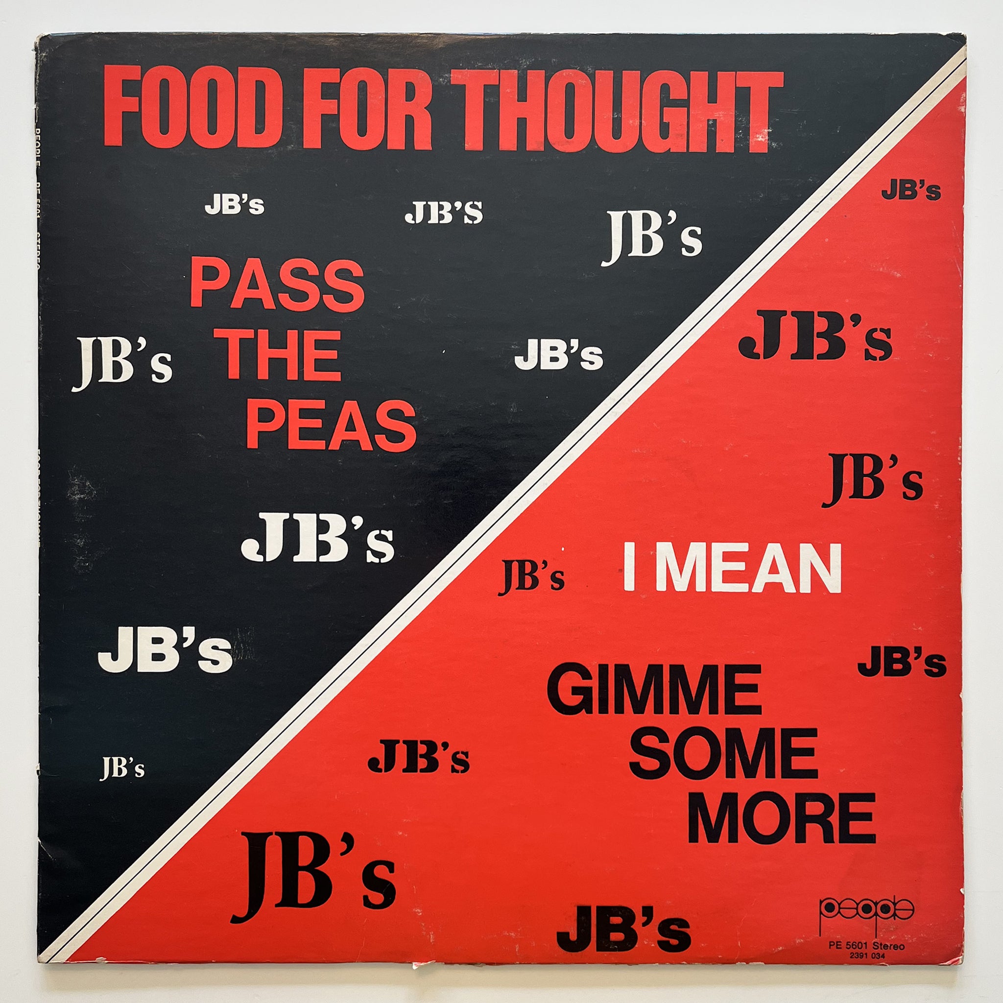 USED VINYL: THE JB'S - FOOD FOR THOUGHT LP