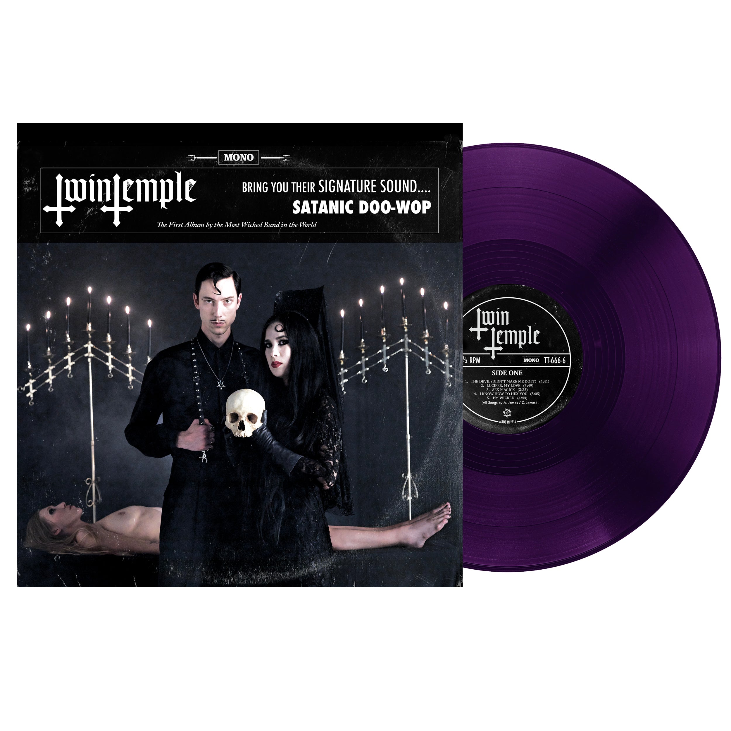 PRE-ORDER: TWIN TEMPLE - BRING YOU THEIR SIGNATURE SOUND...SATANIC DOO-WOP