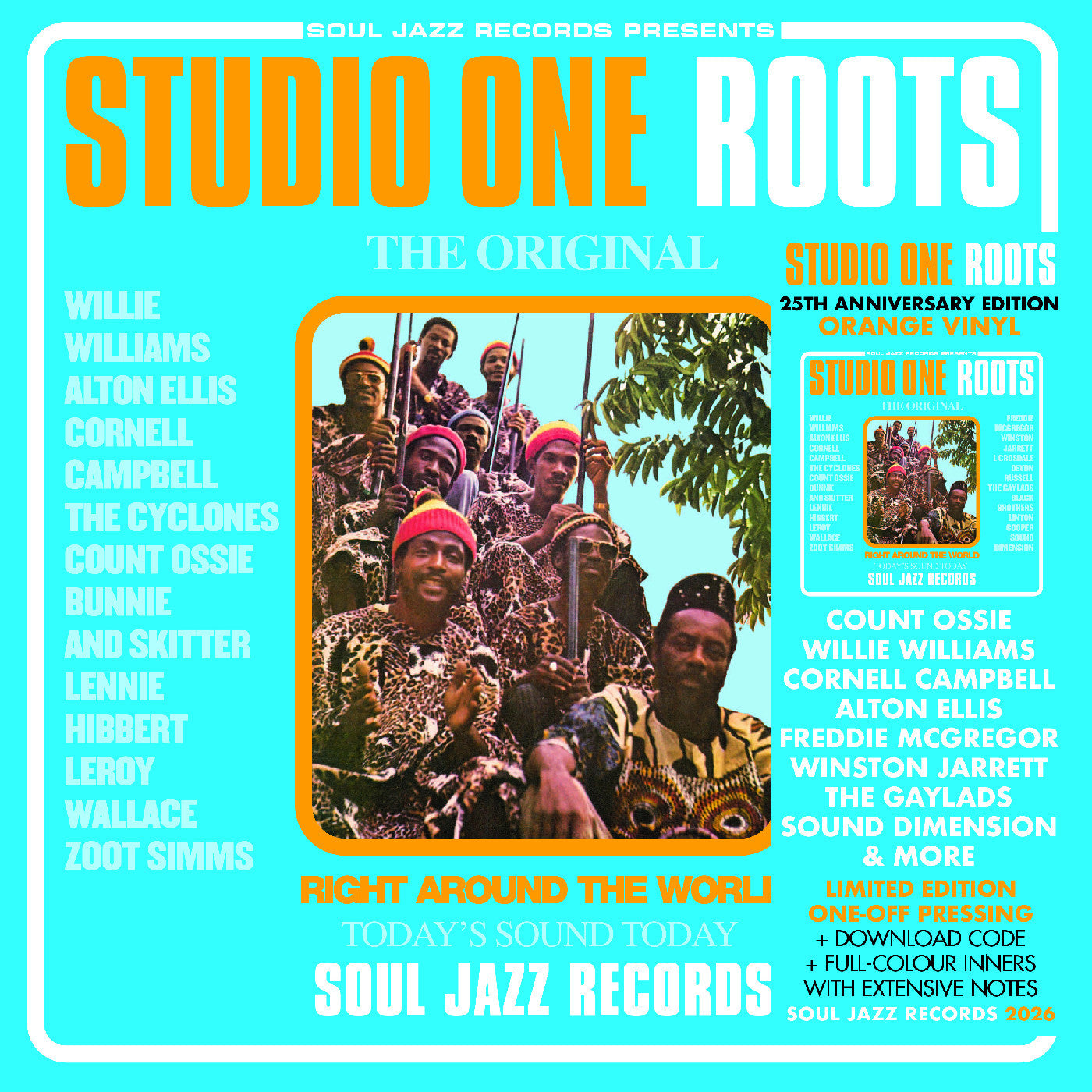 SOUL JAZZ RECORDS PRESENTS - STUDIO ONE ROOTS