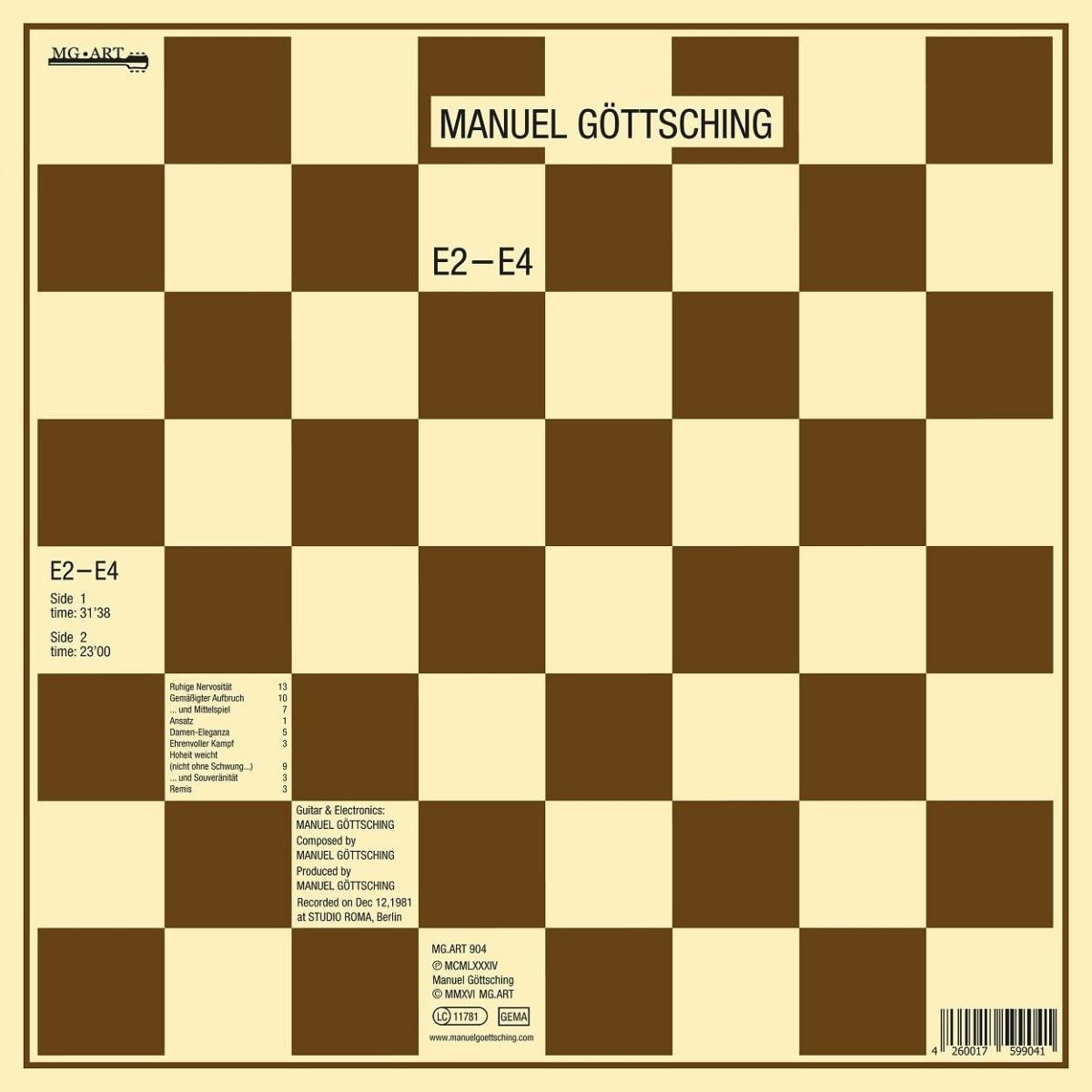 MANUEL GÖTTSCHING - E2-E4 Vinyl LP