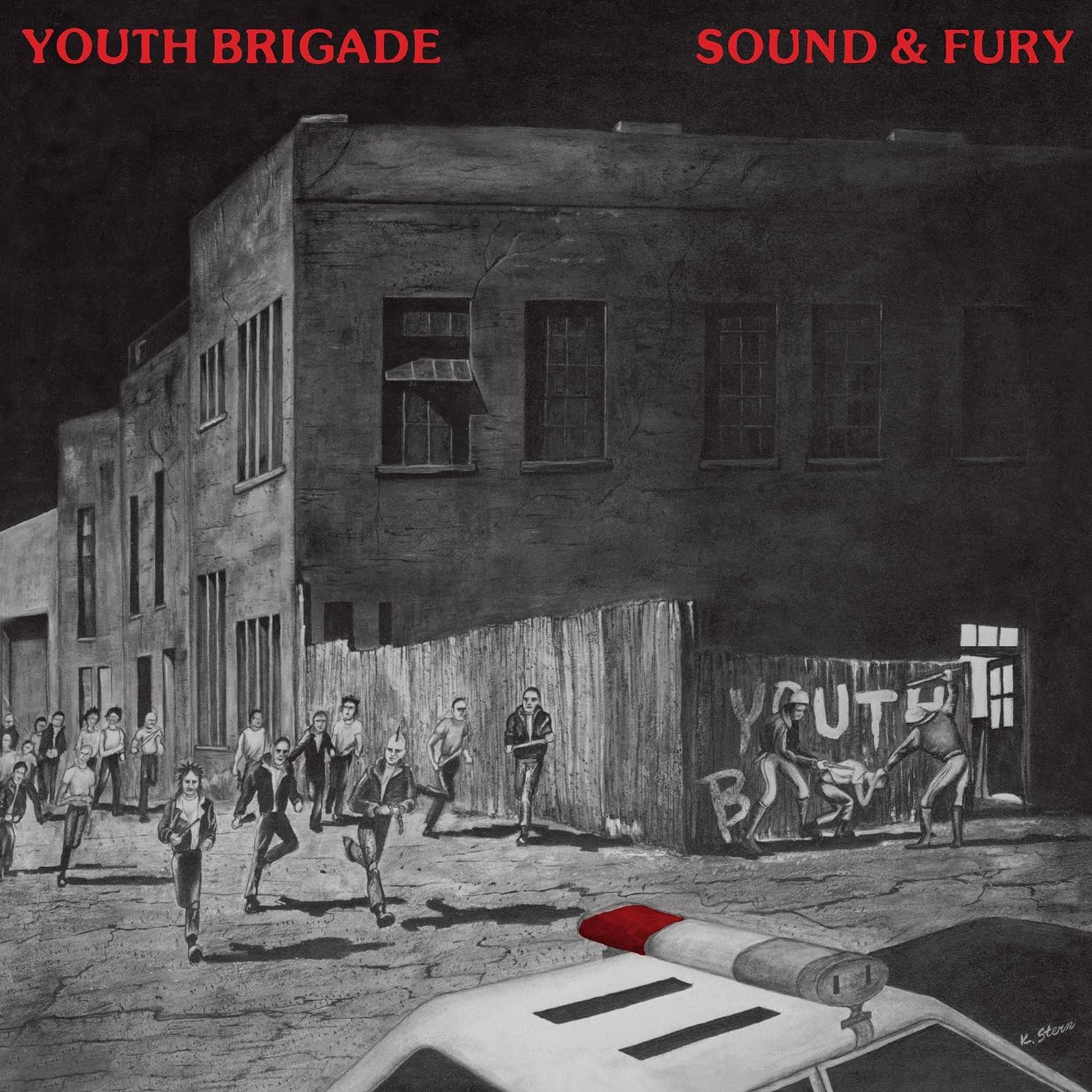 YOUTH BRIGADE - SOUND & FURY Vinyl LP