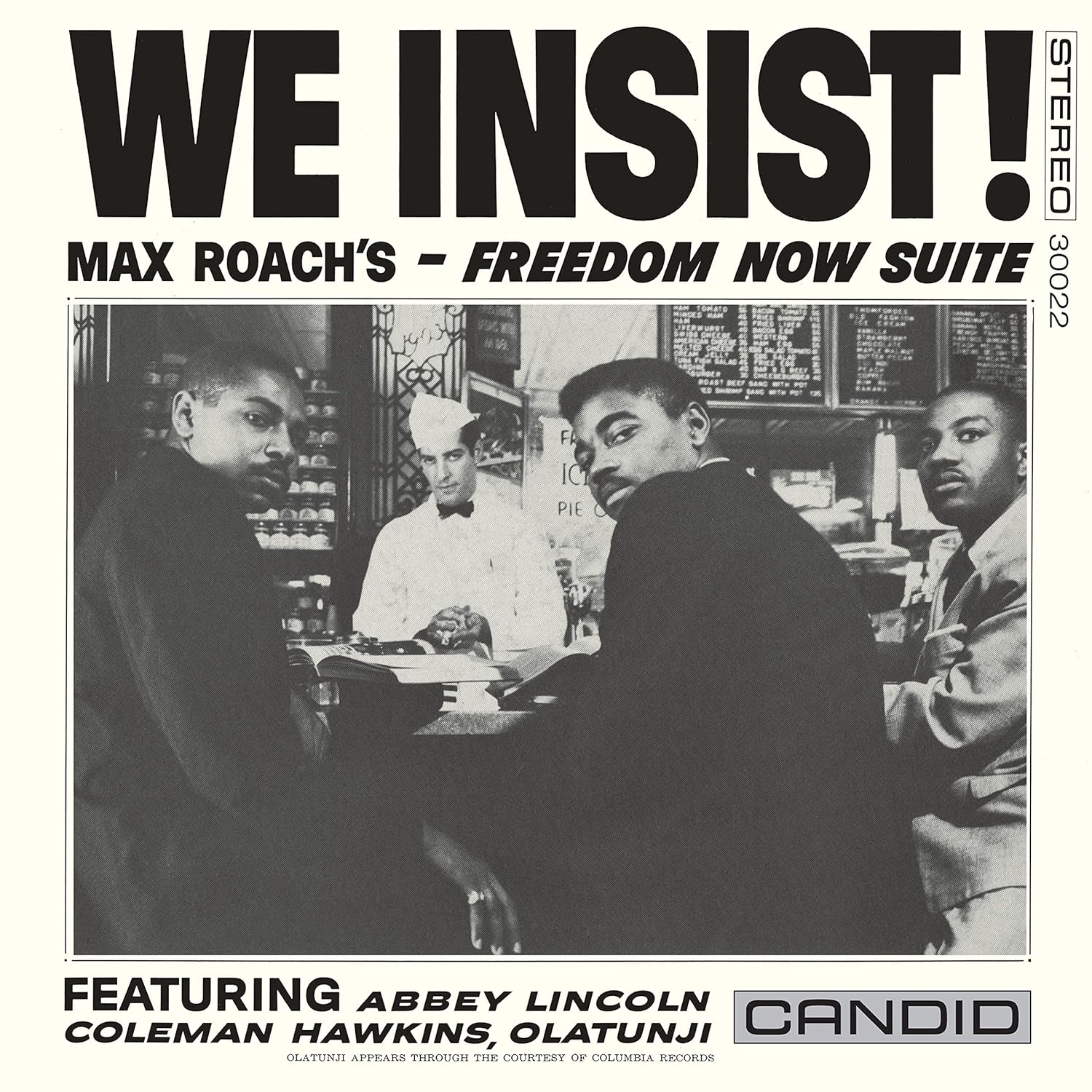 MAX ROACH - WE INSIST! MAX ROACH'S FREEDOM NOW SUITE Vinyl LP