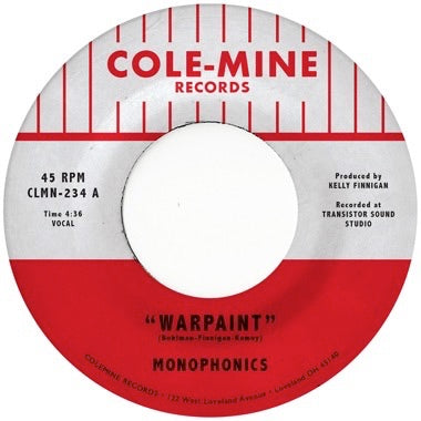 MONOPHONICS - WARPAINT Vinyl 7"