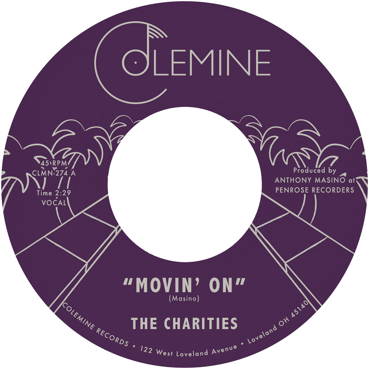 THE CHARITIES - MOVIN' ON/I'M STILL LEARNING HOW