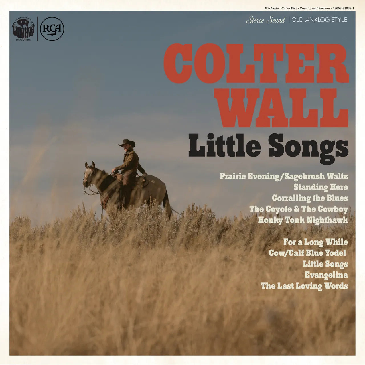 COLTER WALL - LITTLE SONGS