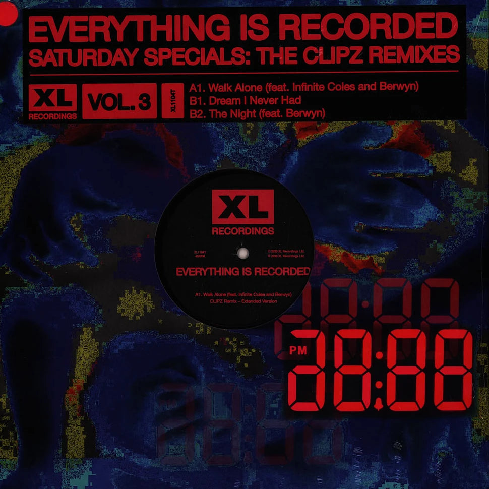 EVERYTHING IS RECORDED & CLIPZ: SATURDAY SPECIALS: THE CLIPZ REMIXES VOL. 3