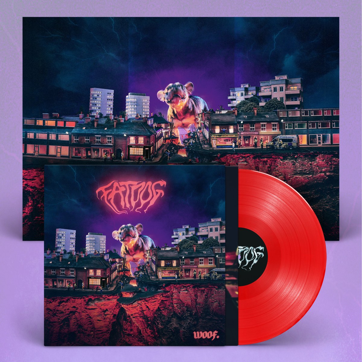 FAT DOG - WOOF. Vinyl LP