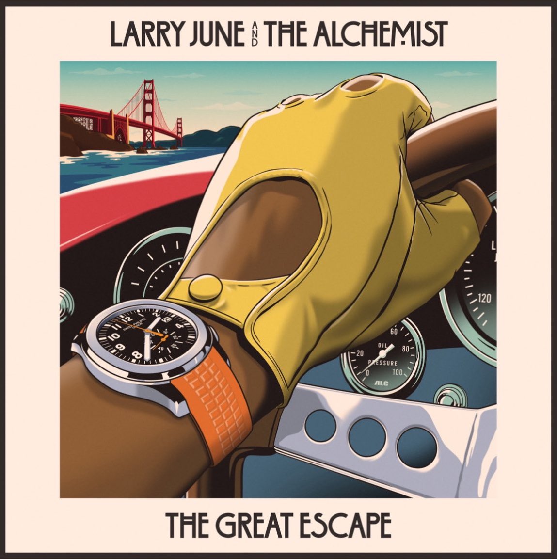 LARRY JUNE AND THE ALCHEMIST - THE GREAT ESCAPE Vinyl LP