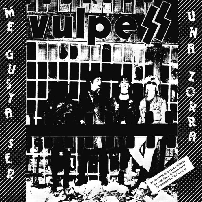 VULPESS - ME GUSTA SER UNA ZORRA / INKISICIÓN Vinyl 7”