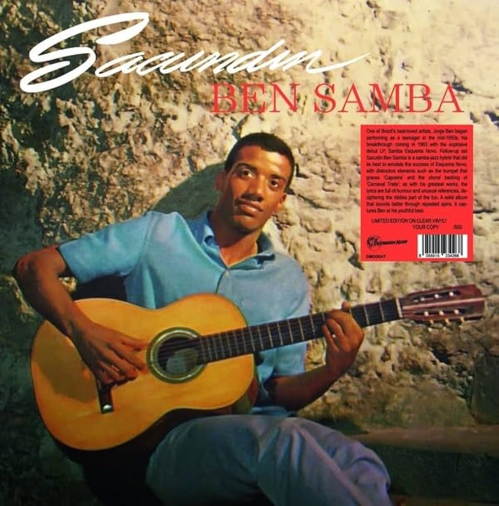JORGE BEN - SACUNDIN BEN SAMBA Vinyl LP