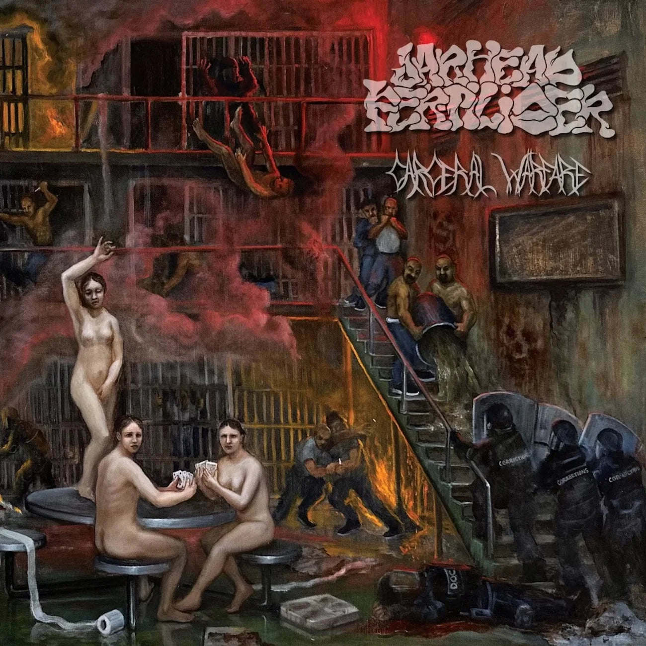 JARHEAD FERTILIZER - CARCERAL WARFARE Vinyl LP