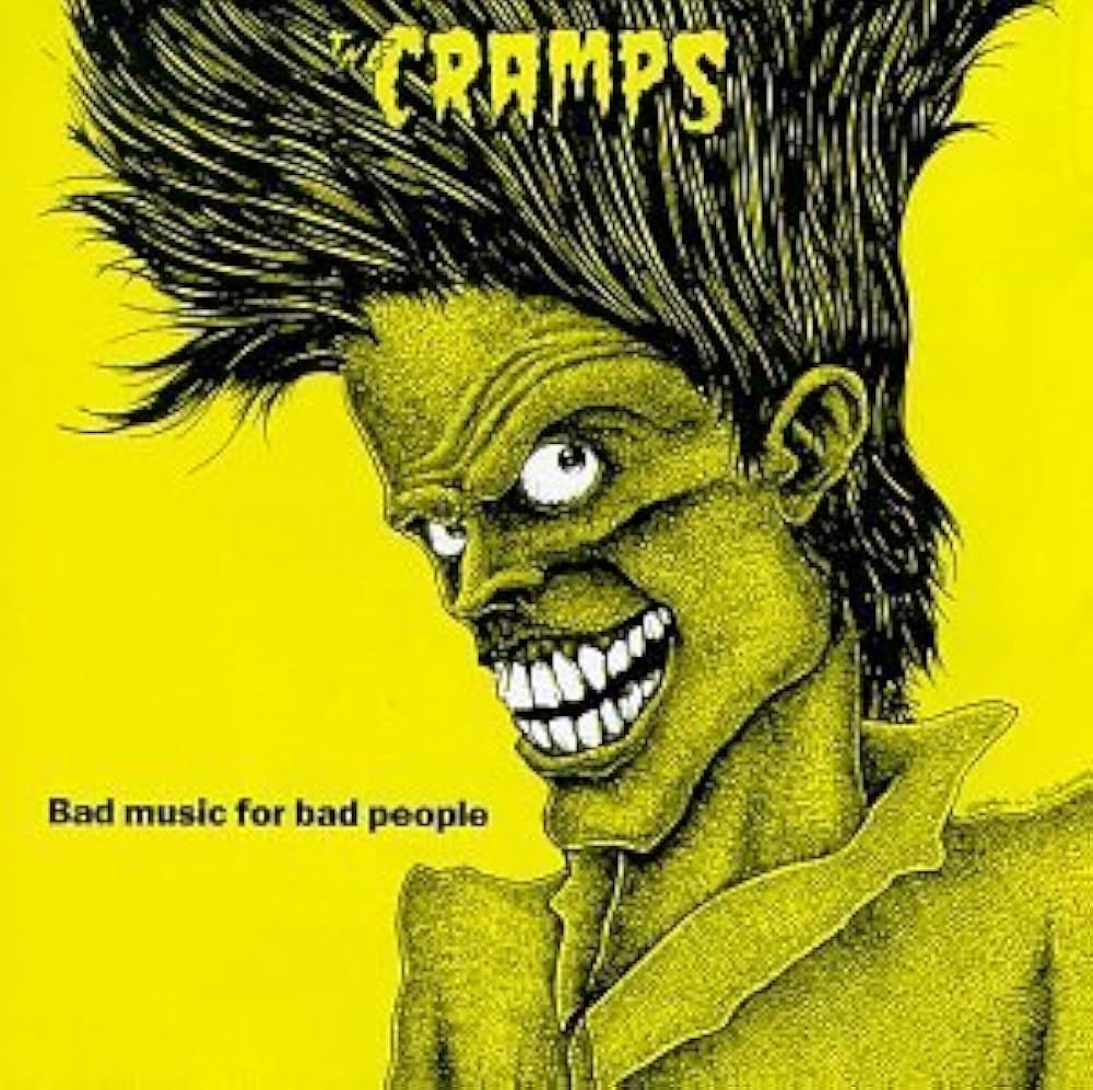 THE CRAMPS - BAD MUSIC FOR BAD PEOPLE CD