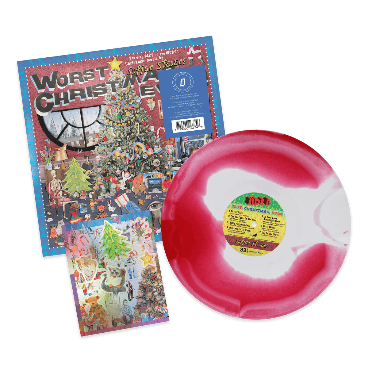 PRE-ORDER: SUFJAN STEVENS - WORST CHRISTMAS EVER! (DINKED EDITION)