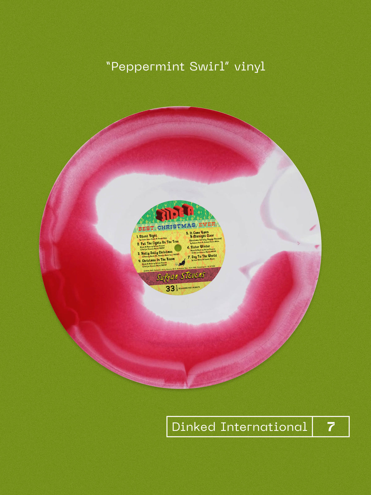 PRE-ORDER: SUFJAN STEVENS - WORST CHRISTMAS EVER! (DINKED EDITION)