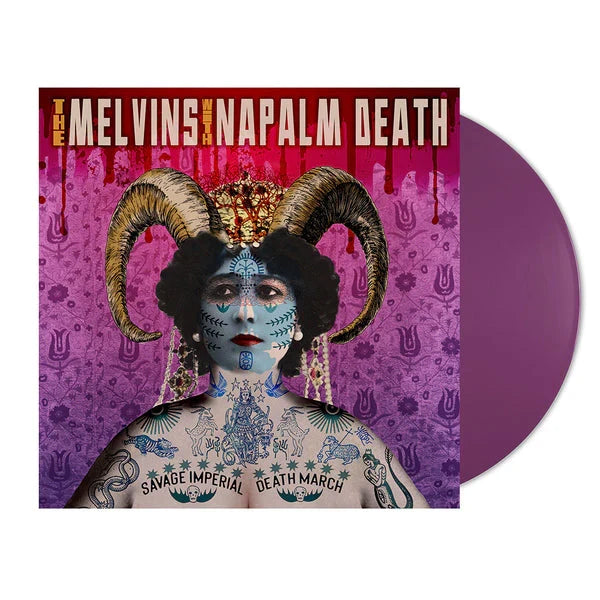 THE MELVINS WITH NAPALM DEATH - SAVAGE IMPERIAL DEATH MARCH