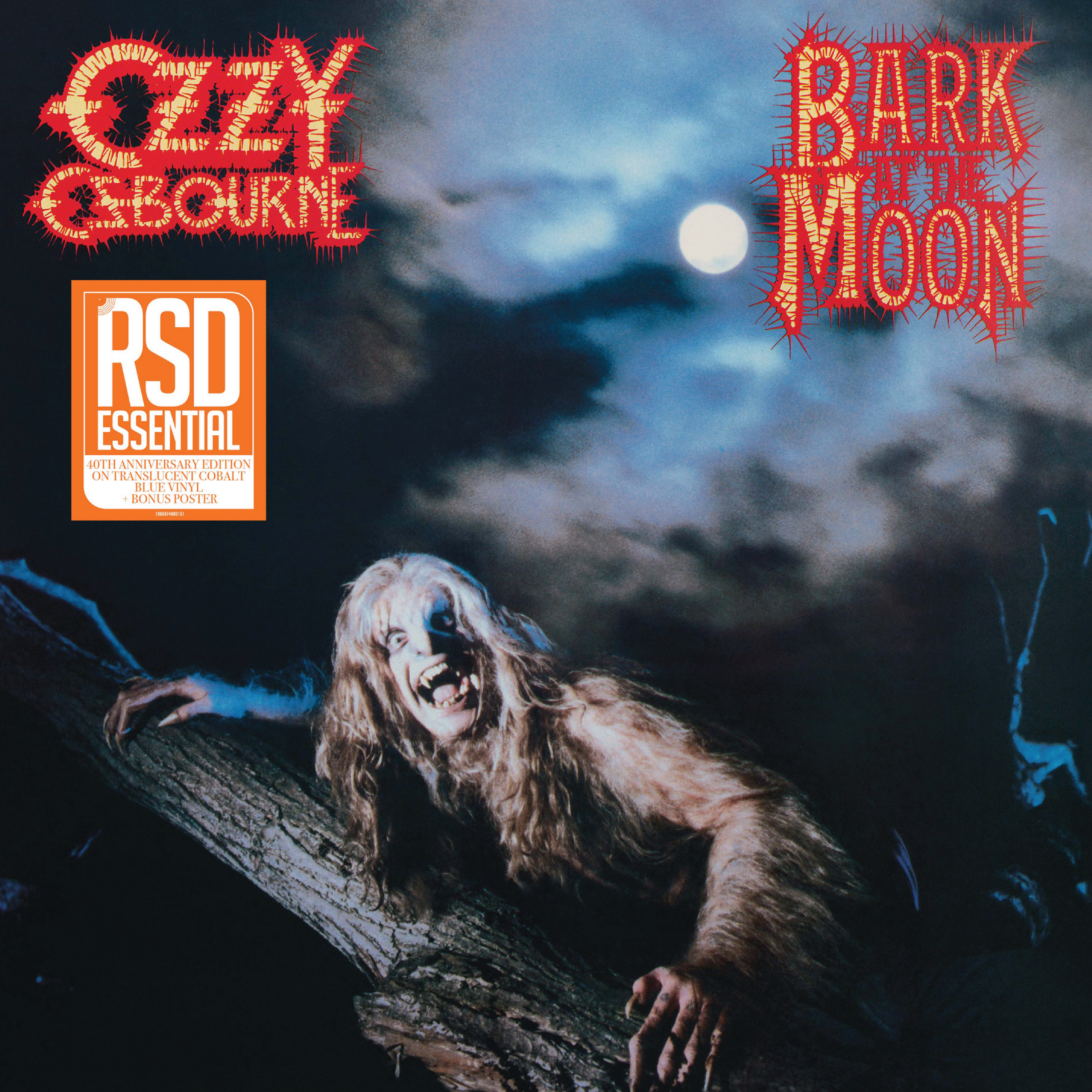 OZZY OSBOURNE - BARK AT THE MOON Vinyl LP