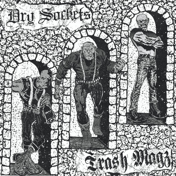 DRY SOCKETS / TRASH MAGZ - SPLIT Vinyl 7"