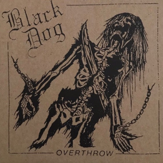 BLACK DOG - OVERTHROW Vinyl 7"