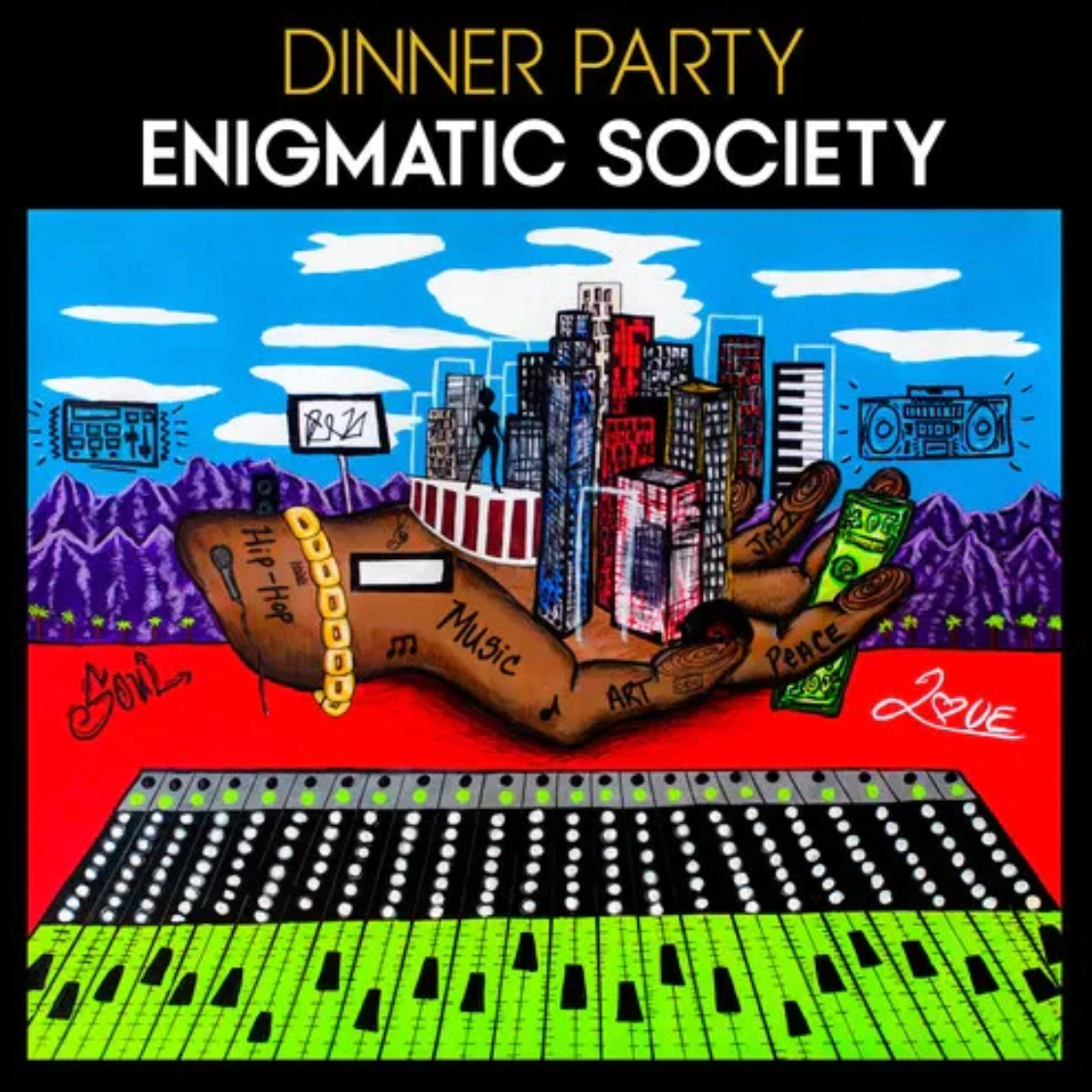 DINNER PARTY - ENIGMATIC SOCIETY Vinyl LP