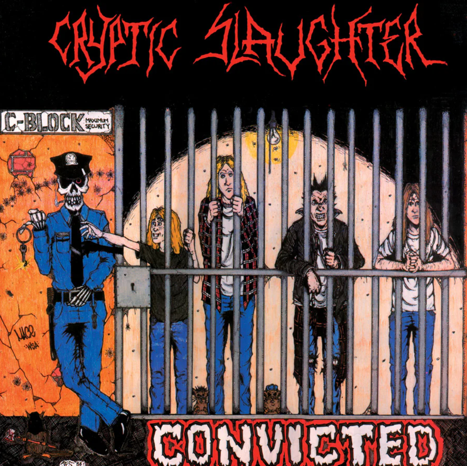 CRYPTIC SLAUGHTER - CONVICTED Vinyl LP