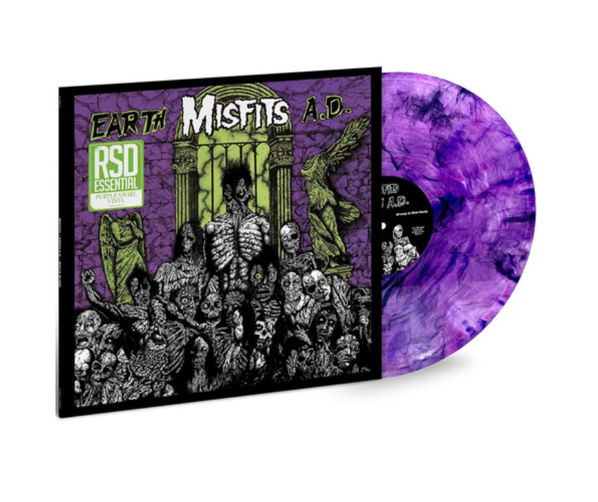 PRE-ORDER - MISFITS - EARTH A.D. / WOLFS BLOOD Purple Swirl Vinyl LP