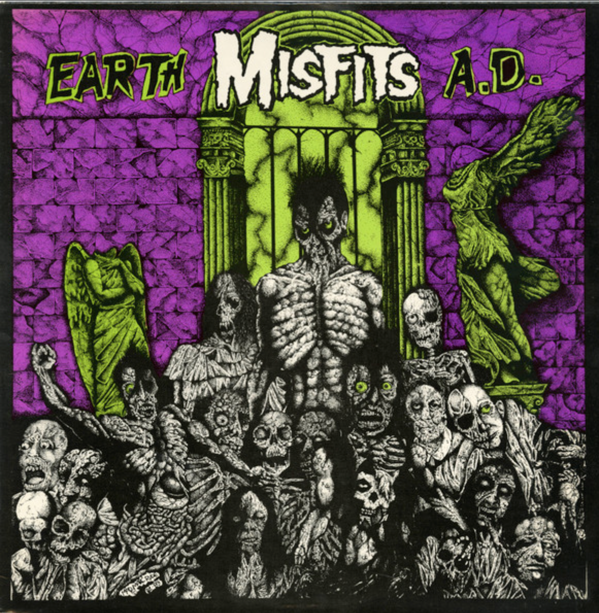 PRE-ORDER - MISFITS - EARTH A.D. / WOLFS BLOOD Purple Swirl Vinyl LP