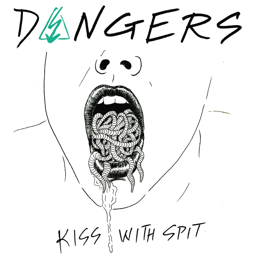 DANGERS - KISS WITH SPIT Vinyl 7"