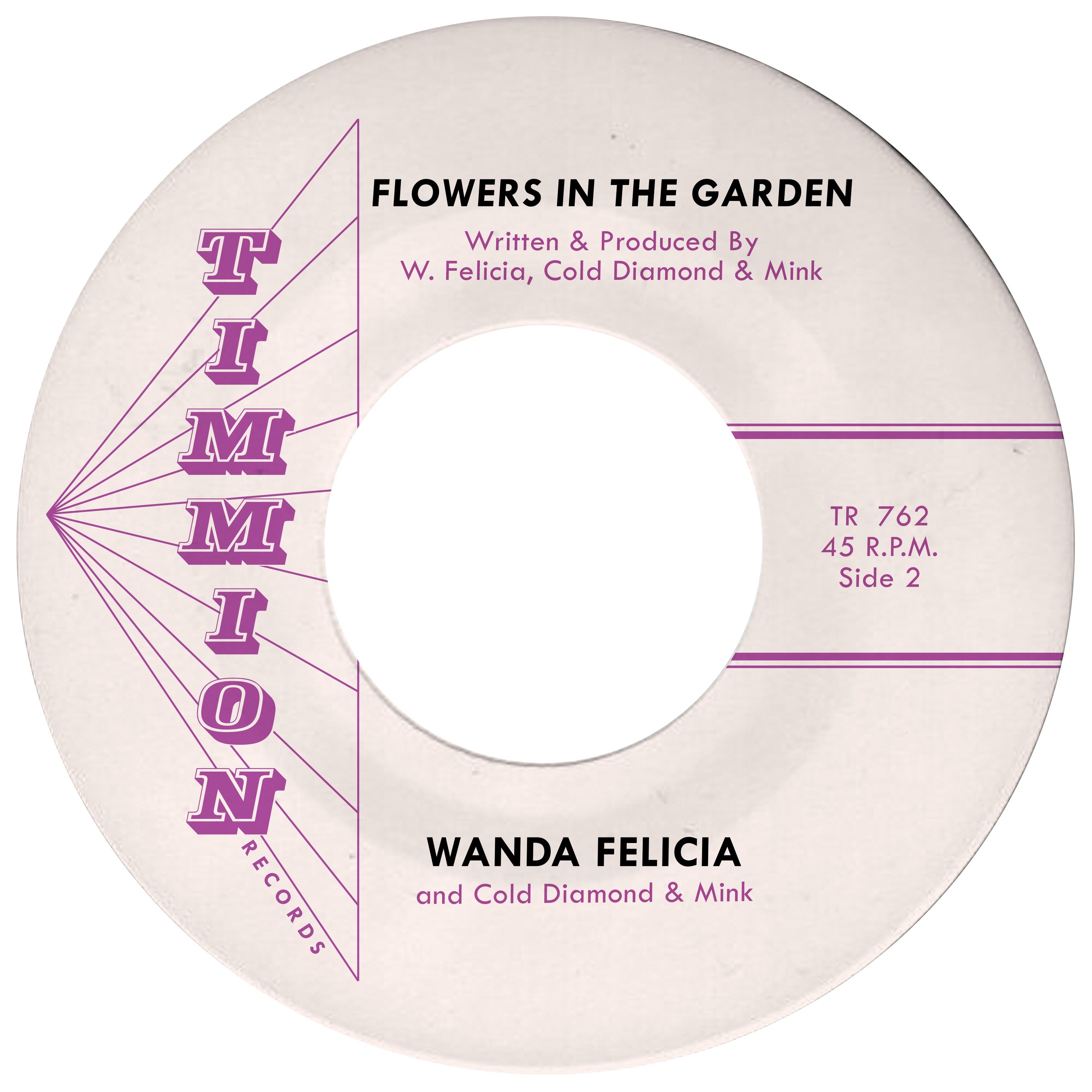 WANDA FELICIA & COLD DIAMOND & MINK - REFLECTIONS OF LOVE B/W ALL IN THE GAME