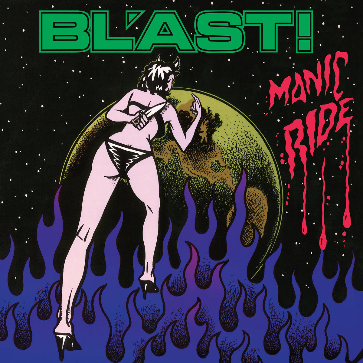 BL'AST - MANIC RIDE Vinyl LP