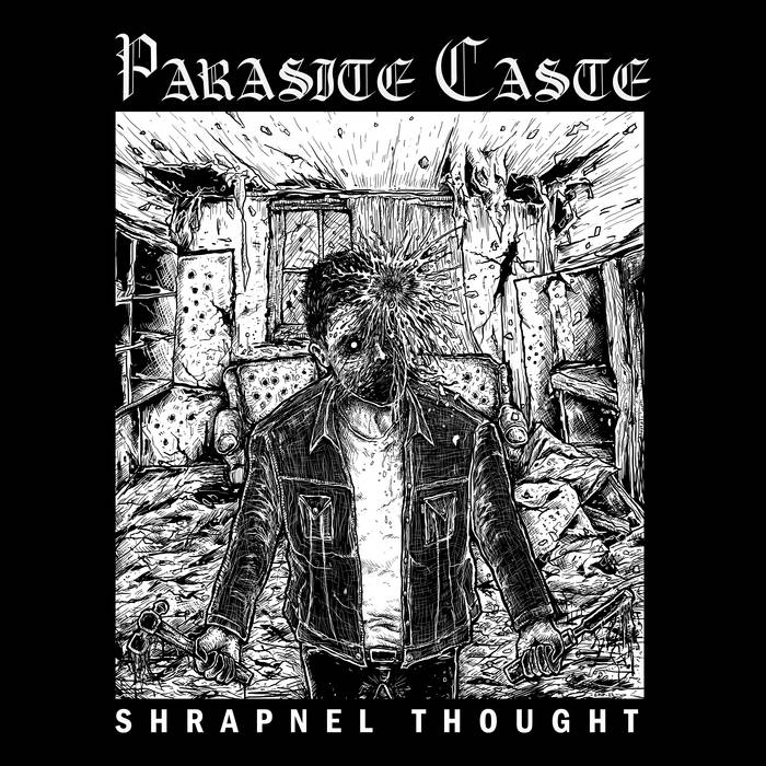 PARASITE CASTE - SHRAPNEL THOUGHT Vinyl 10"