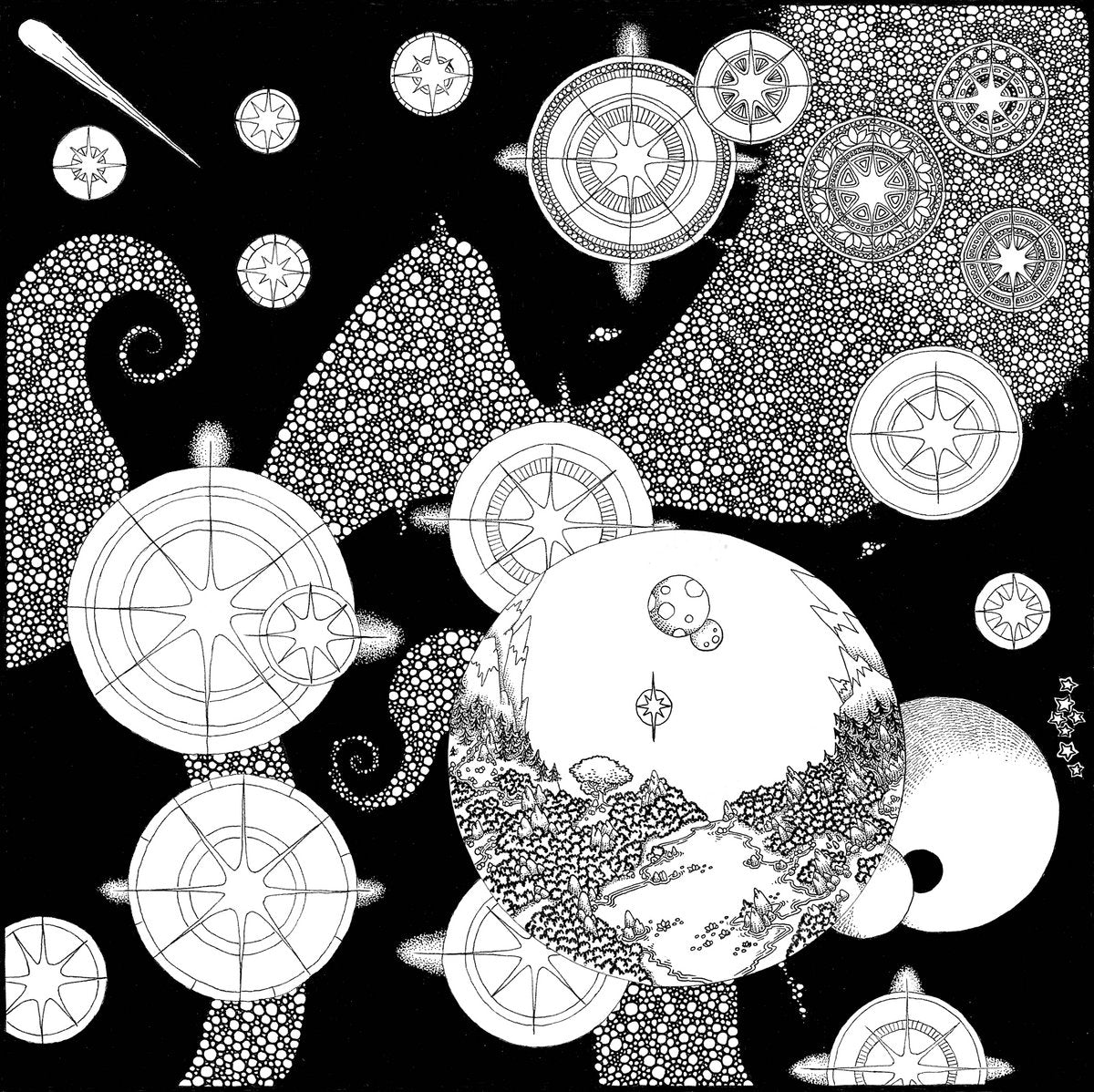 TAKASHI KOKUBO & ANDREA ESPERTI - MUSIC FOR A COSMIC GARDEN
