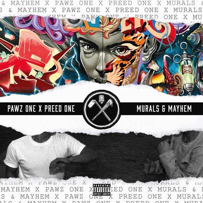 PAWZ ONE & PREED ONE - MURALS & MAYHEM Vinyl LP