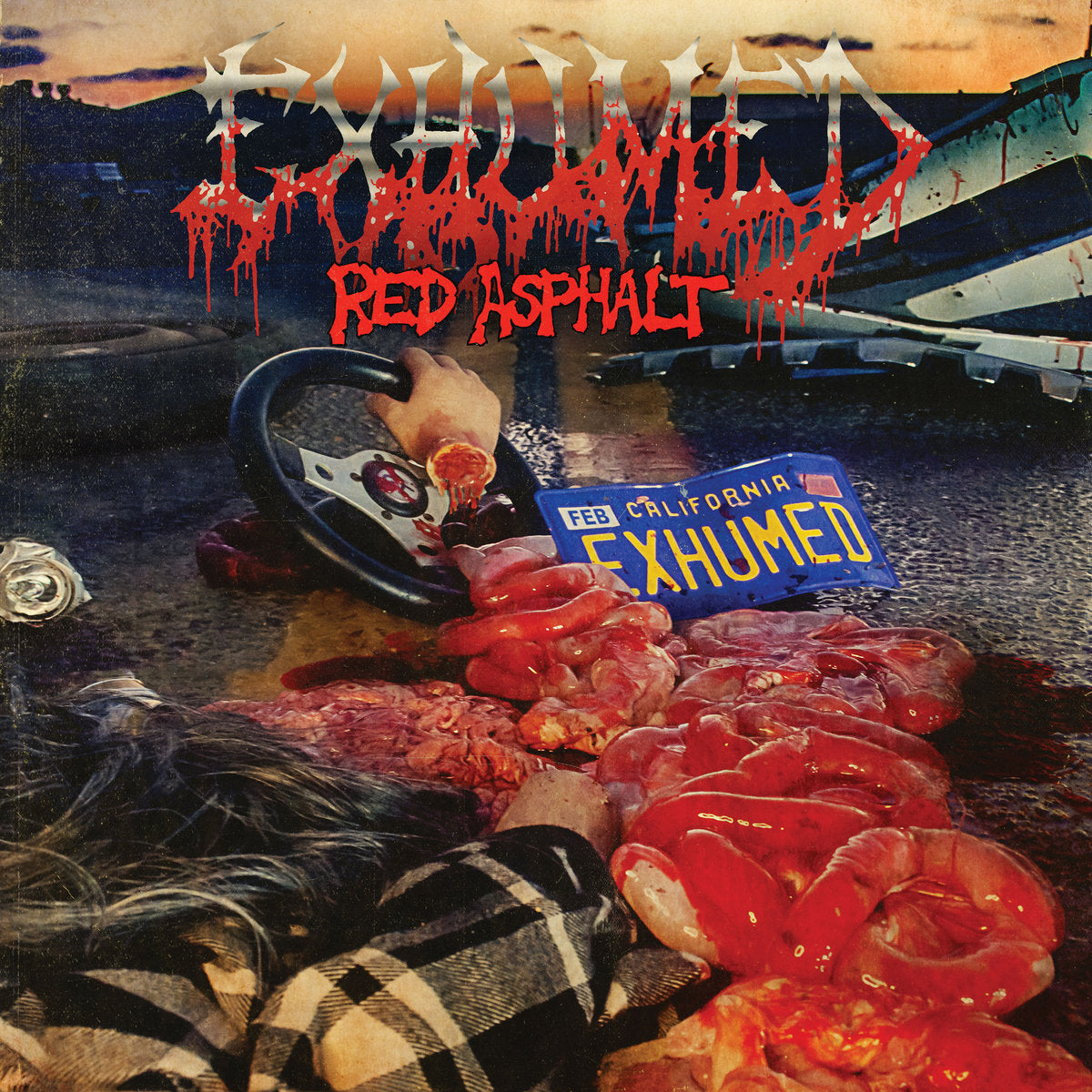 EXHUMED - RED ASPHALT