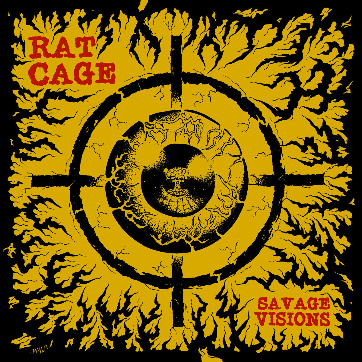 RAT CAGE - SAVAGE VISIONS Vinyl LP