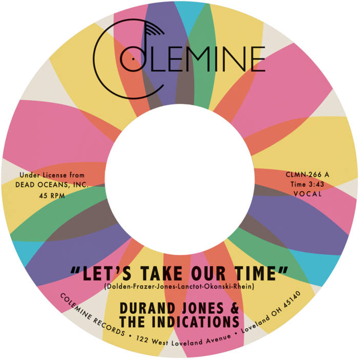 DURAND JONES & THE INDICATIONS - FLOWER MOON / LET'S TAKE OUR TIME