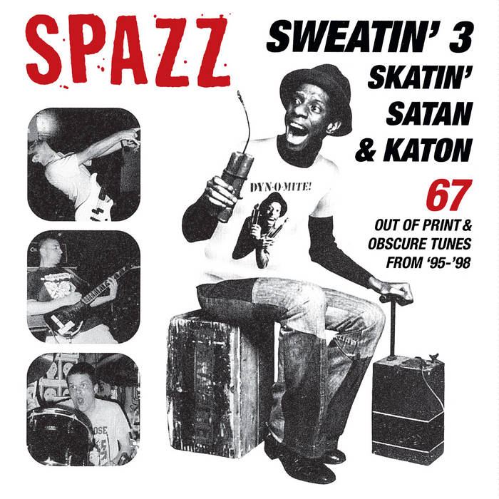 SPAZZ - SWEATIN' 3 SKATIN' SATAN & KATON CD