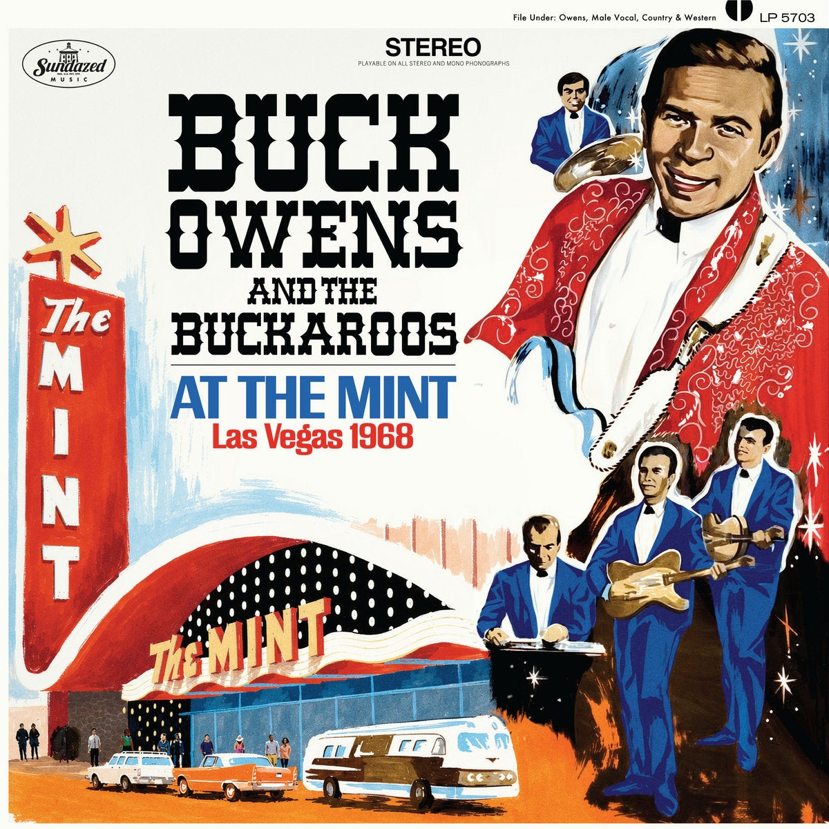 BUCK OWENS AND THE BUCKAROOS - AT THE MINT: LAS VEGAS 1968