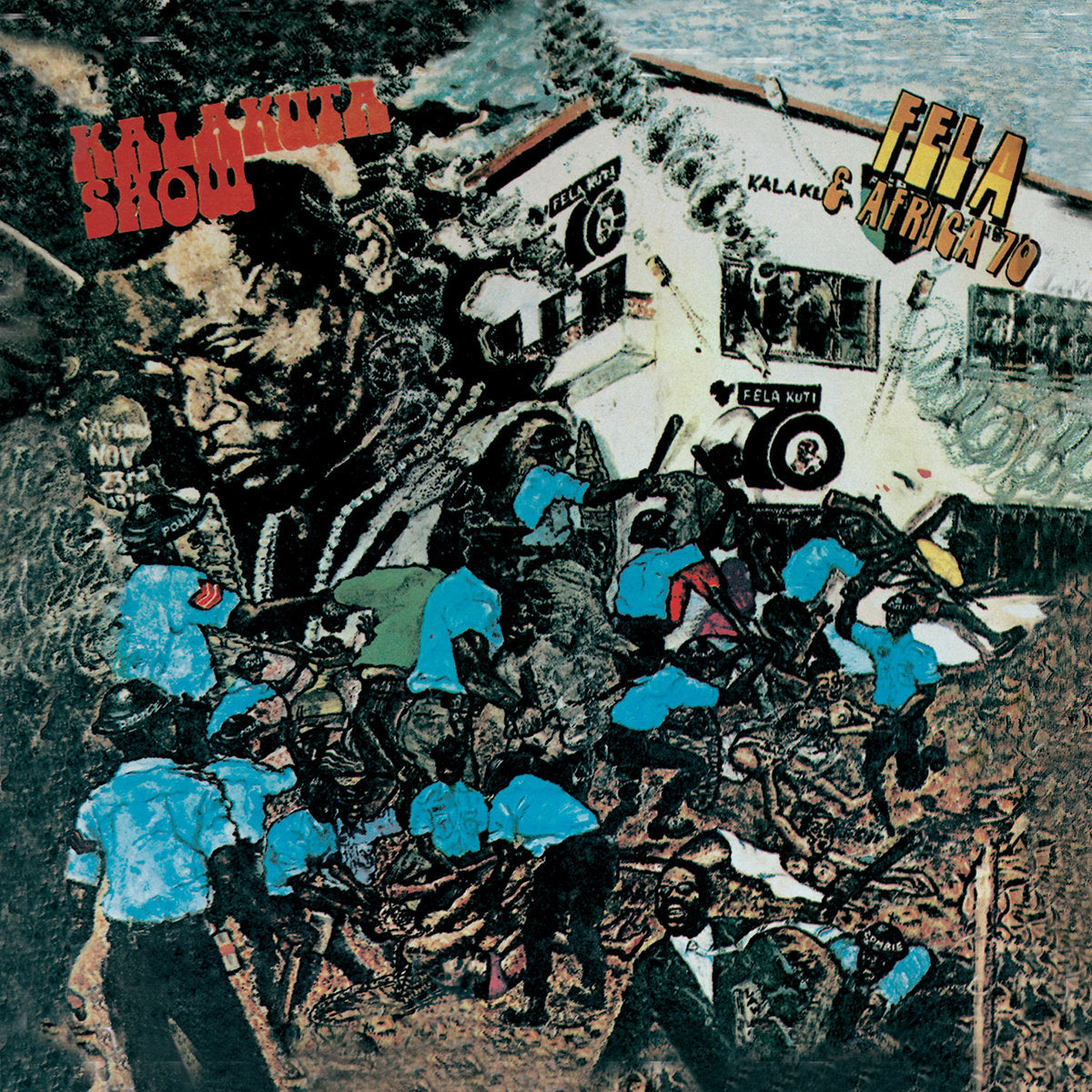 FELA KUTI & THE AFRICA 70 - KALAKUTA SHOW Vinyl LP