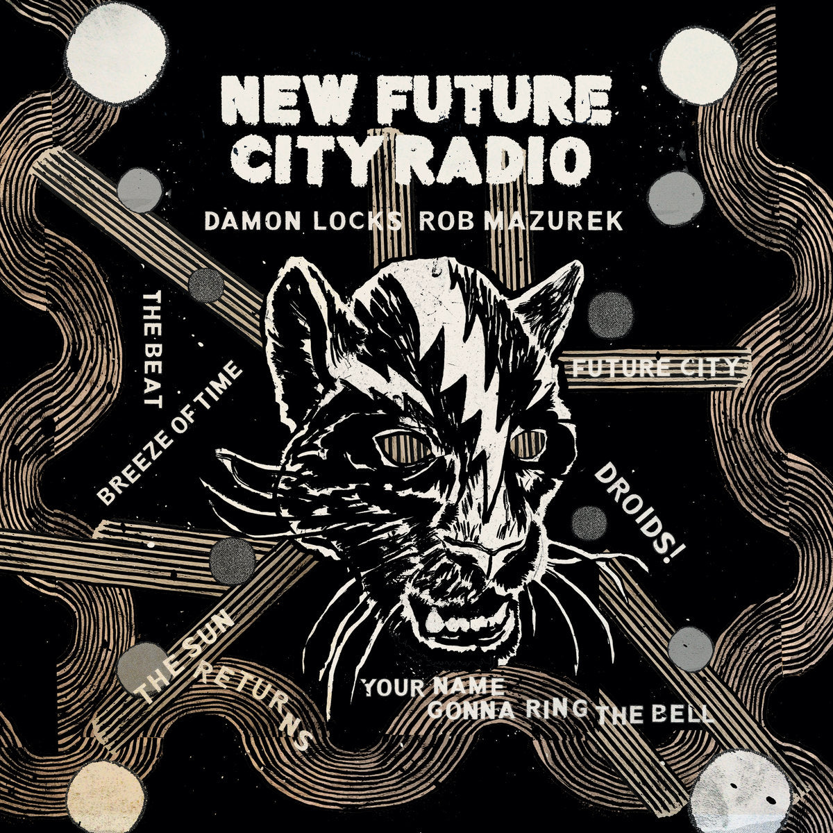 DAMON LOCKS & ROB MAZUREK - NEW FUTURE CITY RADIO Vinyl LP