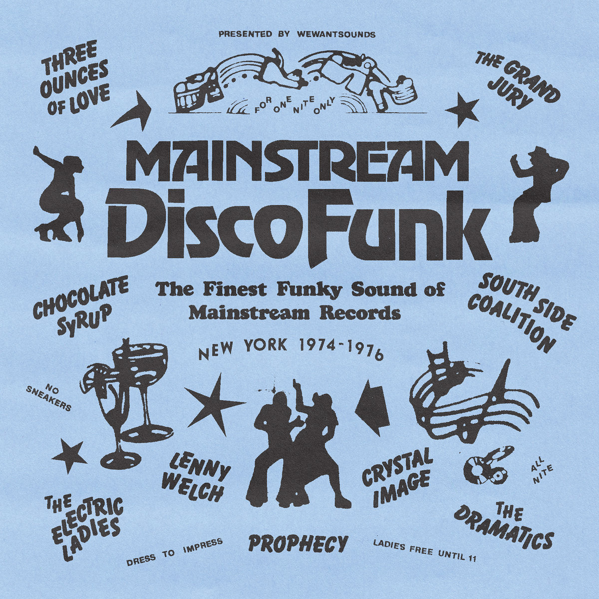 VARIOUS ARTISTS - MAINSTREAM DISCO FUNK Vinyl LP